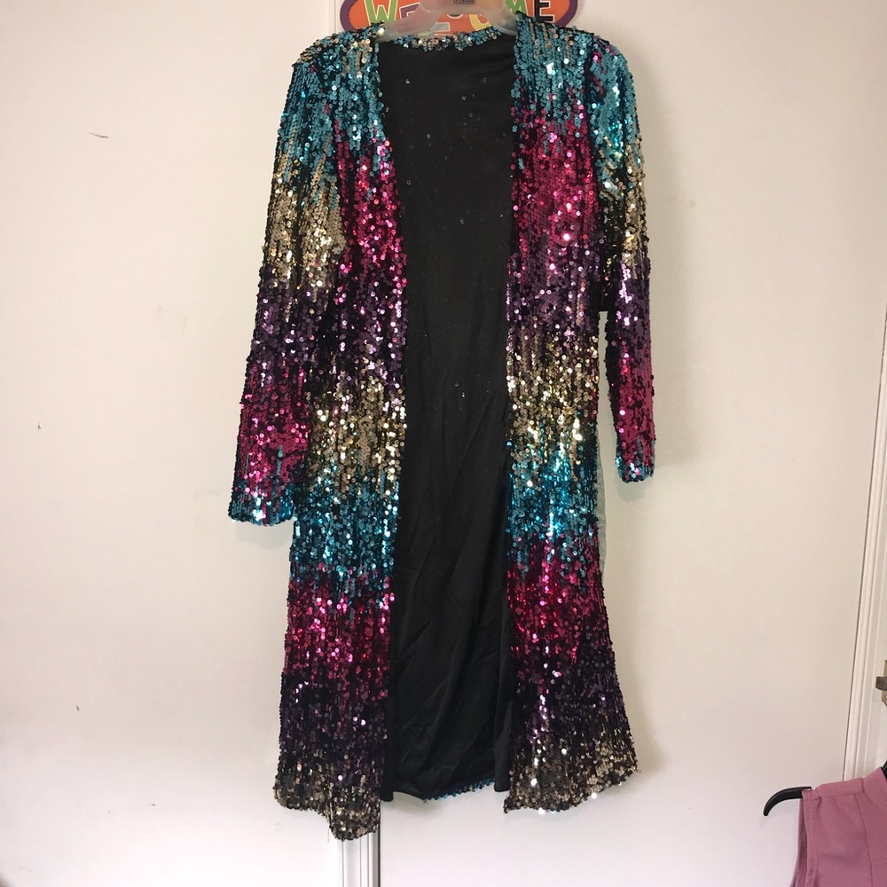 Sequin jacket